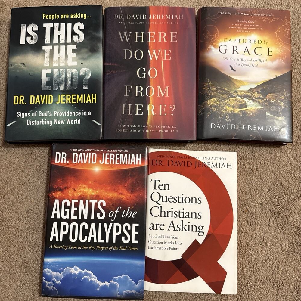Dr. David Jeremiah Lot - Is This The End, Captured Grace, Agents Of Apocalypse